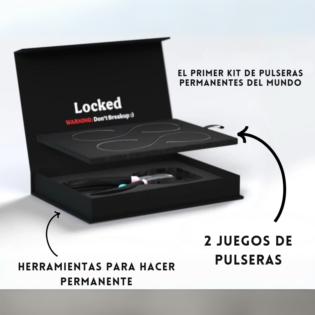 Kit de Pulseras Permanentes para Parejas™